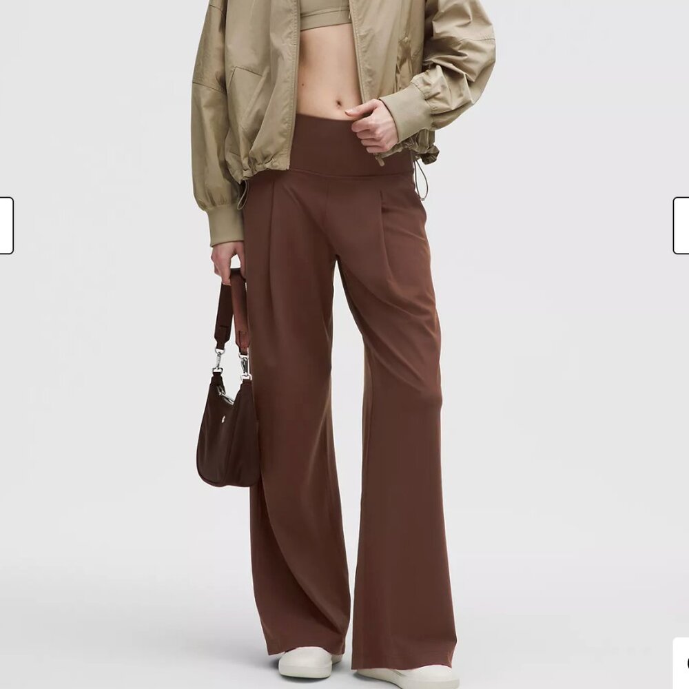 Lululemon Align High-Rise Wide-Leg Pant | Brown Size 4
